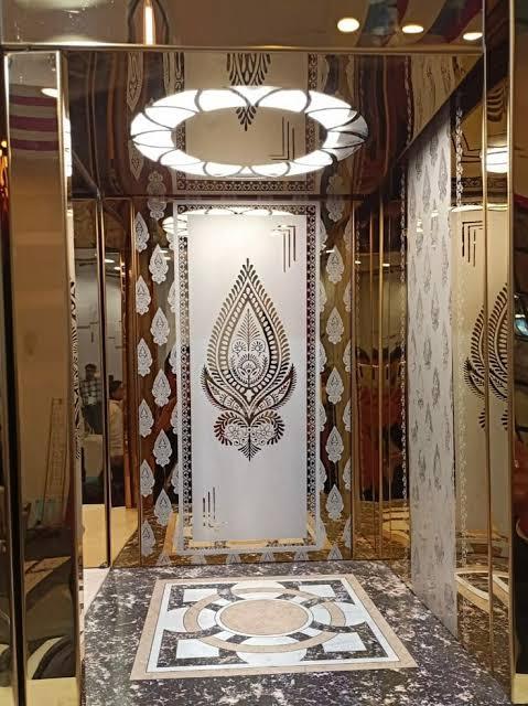 S.S. Decorative Etching Cabin